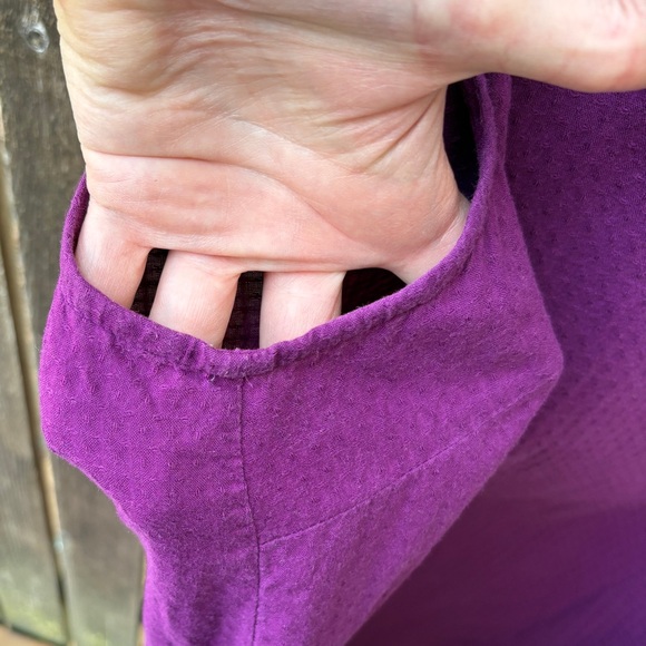 Gudrun Sjoden Textured Organic Cotton Oversized Lagenlook Dress Sz L - Picture 14 of 14